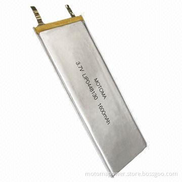 3.7V Li-ion Polymer Battery for Digital Products, with 1,600mAh Capacity